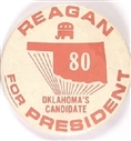 Reagan Oklahomas Candidate