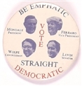 Mondale Michigan Coattail