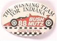Bush Winning Team for Indiana
