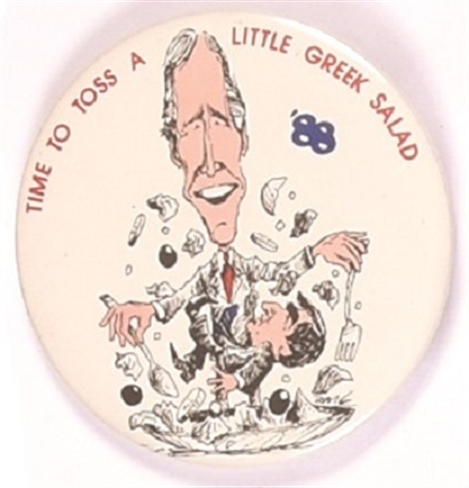 Bush Toss a Little Greek Salad