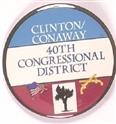 Clinton, Conaway California Coattail
