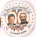 Clinton, Durbin Illinois Jewish Pin