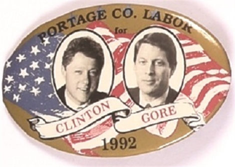 Clinton, Gore Portage County Labor