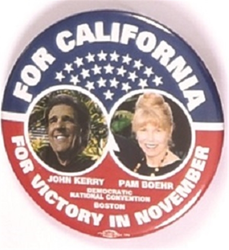 Kerry, Boehr California Coattail