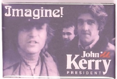 Imagine! John Kerry and John Lennon