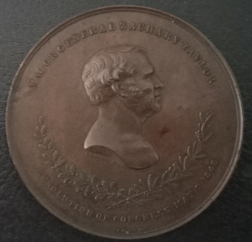Rare Taylor Congressional Medal