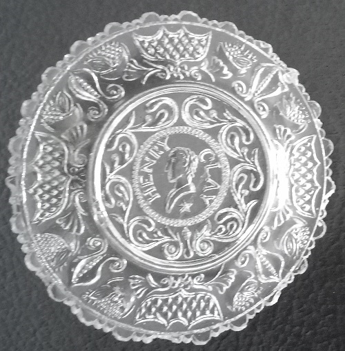 Clay Glass Cup Plate