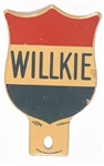 Willkie Metal Shield License Plate
