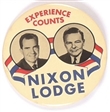 Nixon, Lodge Experience Counts Jugate