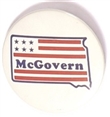 McGovern South Dakota USA Map