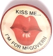 Kiss Me Im for McGovern Flasher