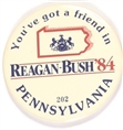 Reagan You've Got a Friend in Pennsylvania