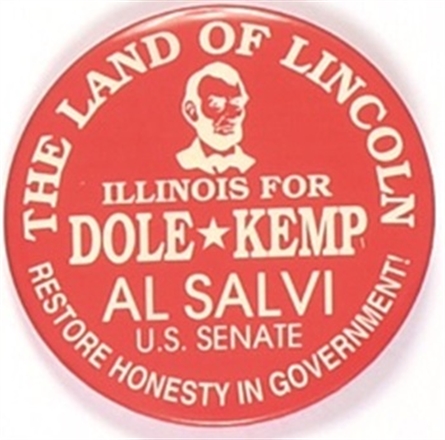 Dole, Kemp Land of Lincoln Coattail