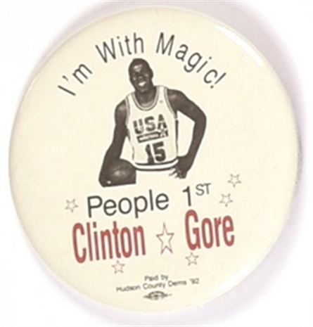 Clinton Im With Magic