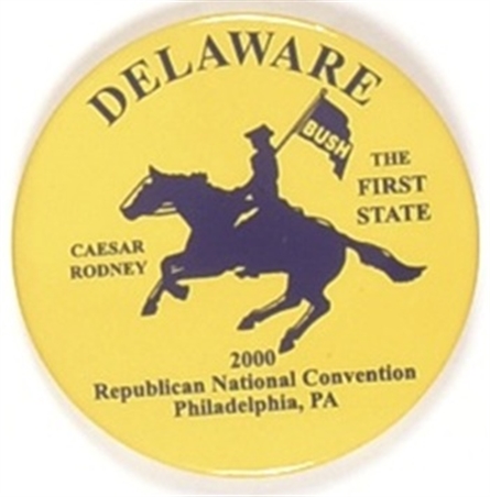 GW Bush Delaware Convention Pin