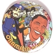 Obama Colorful 2012 Beatles Celluloid