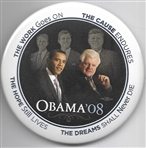 Obama and Ted Kennedy