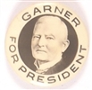 Garner for President 1 ¼ Inch Celluloid