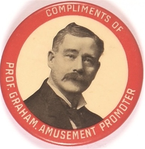 Compliments of Professor Graham, Amusement Promoter