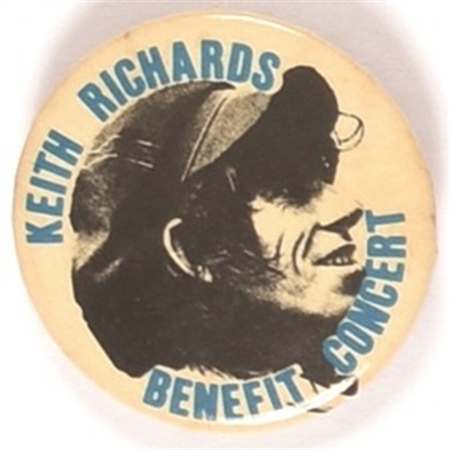 Keith Richards Benefit Concert