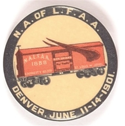 Railroad Freight Agents Union Pin