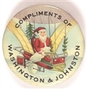 Santa Claus Compliments of Washington and Johnston