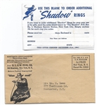 The Shadow Blue Coal Stop Crime Club Ring
