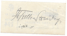 Nuremberg Trials Press Ticket