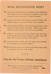 Vote for the Woman Suffrage Amendment