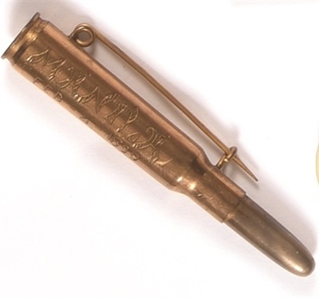 Manila 1899 Engraved Bullet
