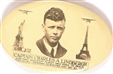 Captain Charles Lindberg Oval Mirror