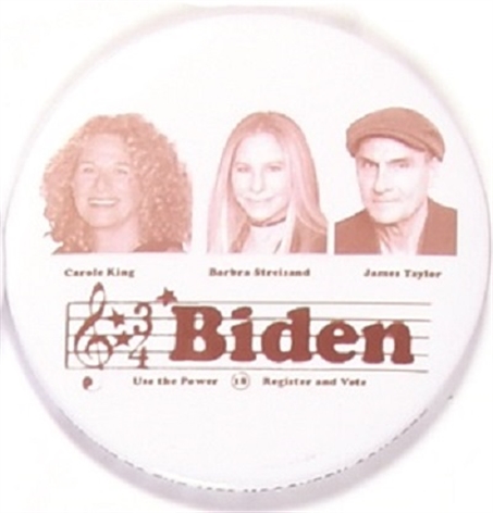 Biden Concert Pin