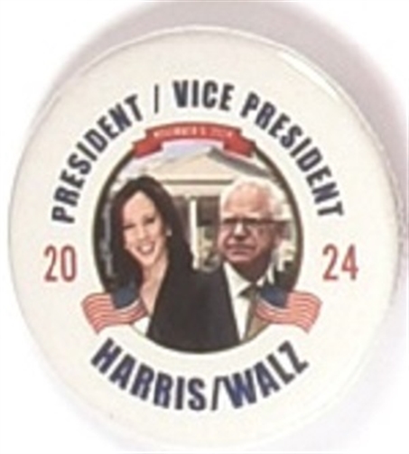 Harris, Walz 2024 Jugate