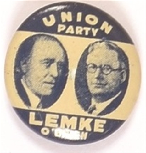 Lemke, OBrien Union Party