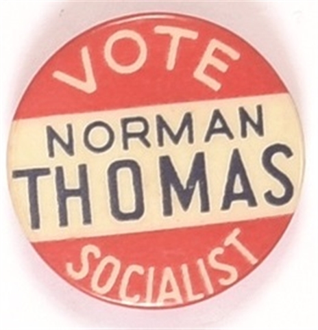 Vote Norman Thomas Socialist