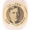 Lowden for President Small Celluloid