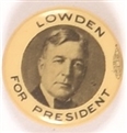 Lowden for President Bastian Brothers Celluloid
