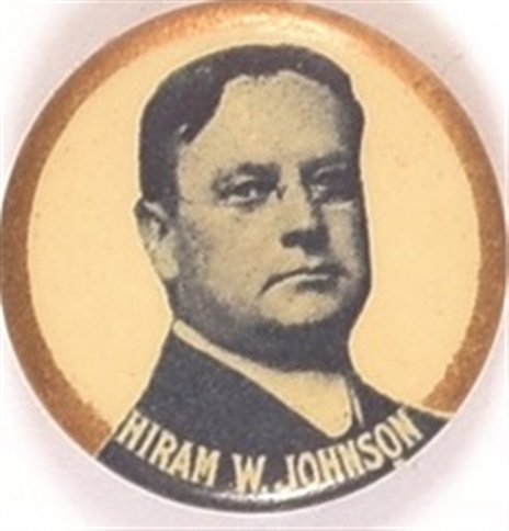 Hiram W. Johnson Celluloid