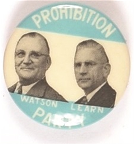 Watson and Learn Prohibition Party