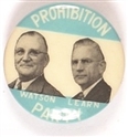 Watson and Learn Prohibition Party