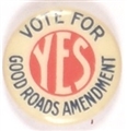 Vote Yes for Good Roads