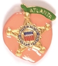Georgia Secret Service Peach Pin