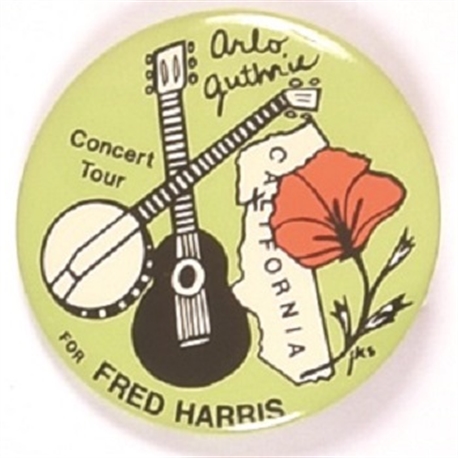 Harris, Arlo Guthrie California Concert Tour