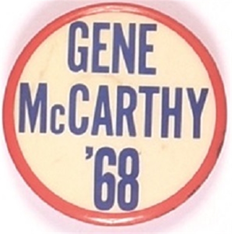 Gene McCarthy 68