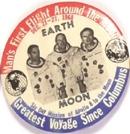 Mans First Flight Around the Moon