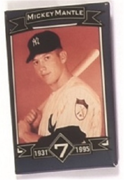 Mickey Mantle Yankees Pin