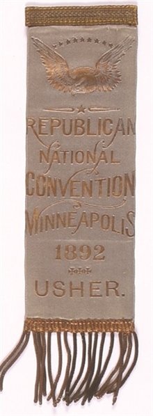 Harrison Convention Usher Ribbon