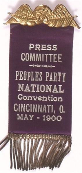 Peoples Party Convention Ribbon