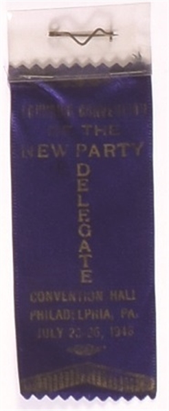 Wallace New Party Ribbon