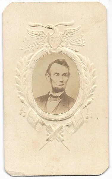 Lincoln Embossed CDV